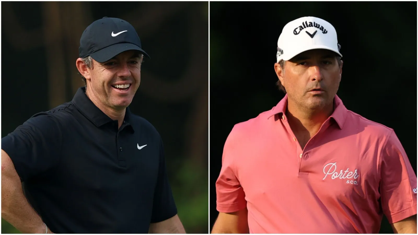Rory McIlroy en Kevin Kisner