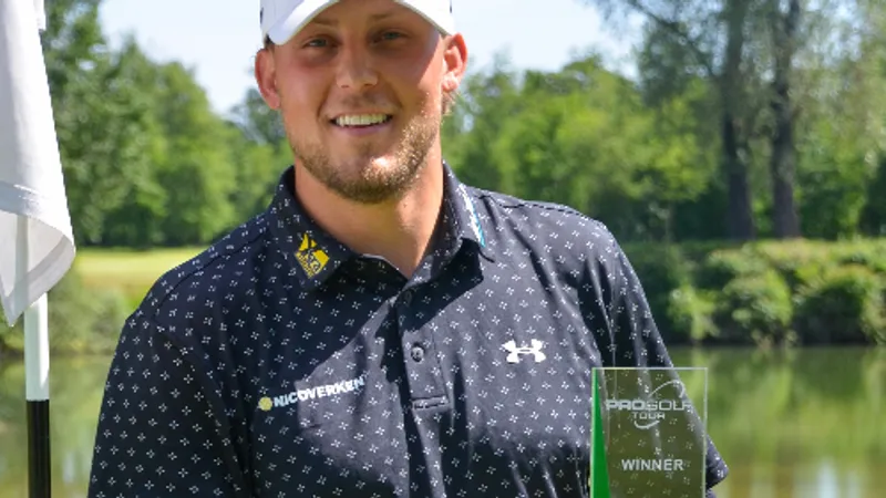 Dario Antonisse, winnaar van de Order of Merit op de Pro Golf Tour 2026
