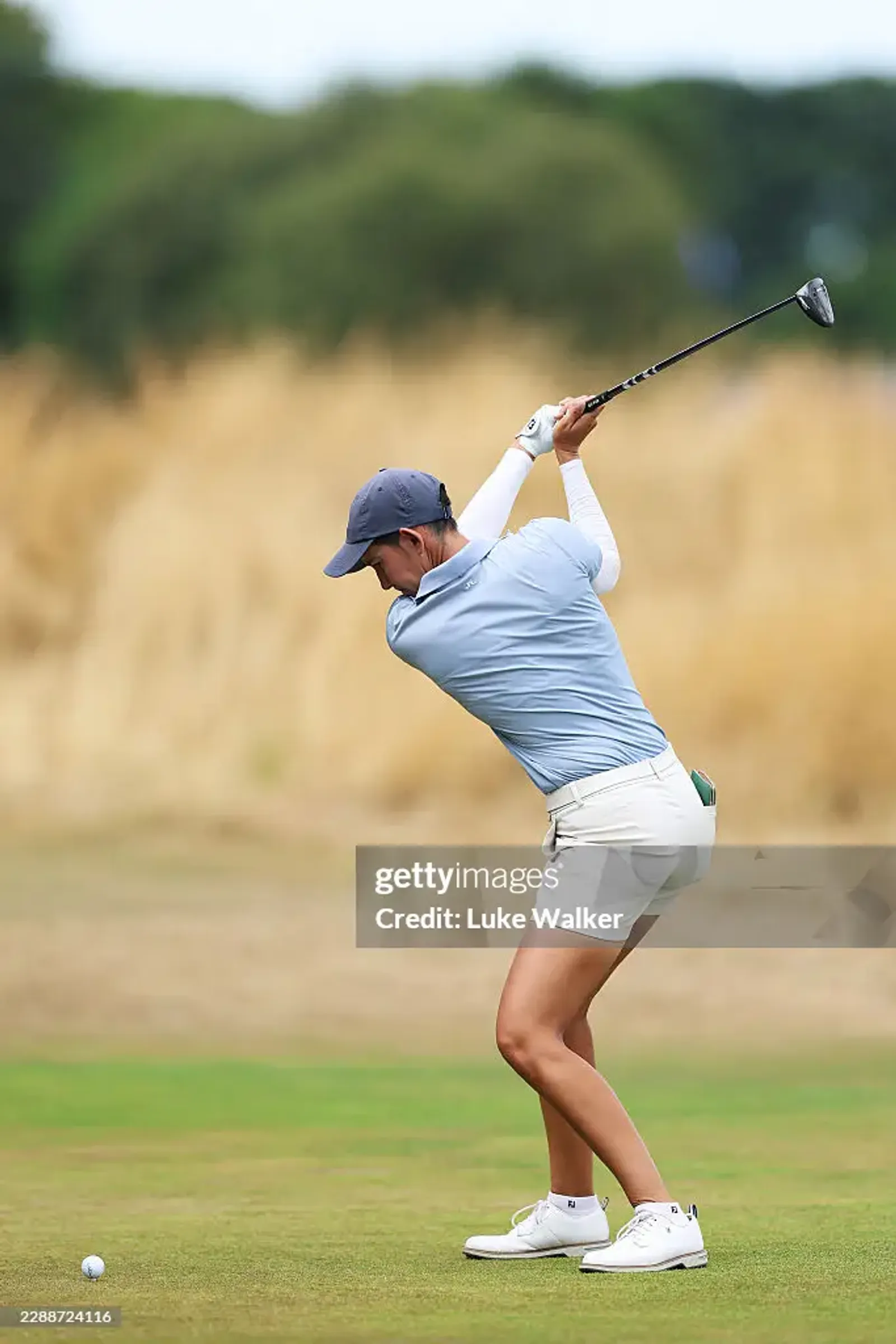 Dewi Weber tijdens het AIG Women's Open 2026