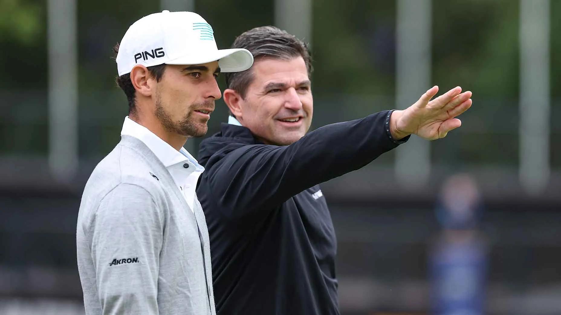 LIV Golf CEO Scott O'Neil met Joaquin Niemann