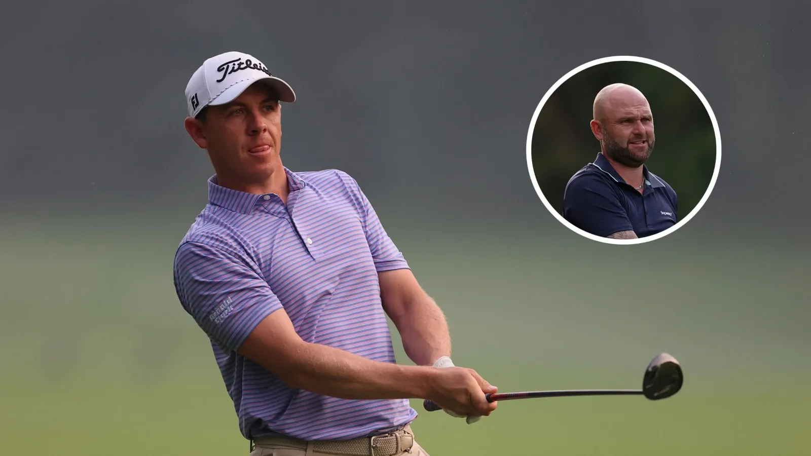 Grant Forrest slaat af tijdens de DP World India Championship, met een inzet van Andy Sullivan