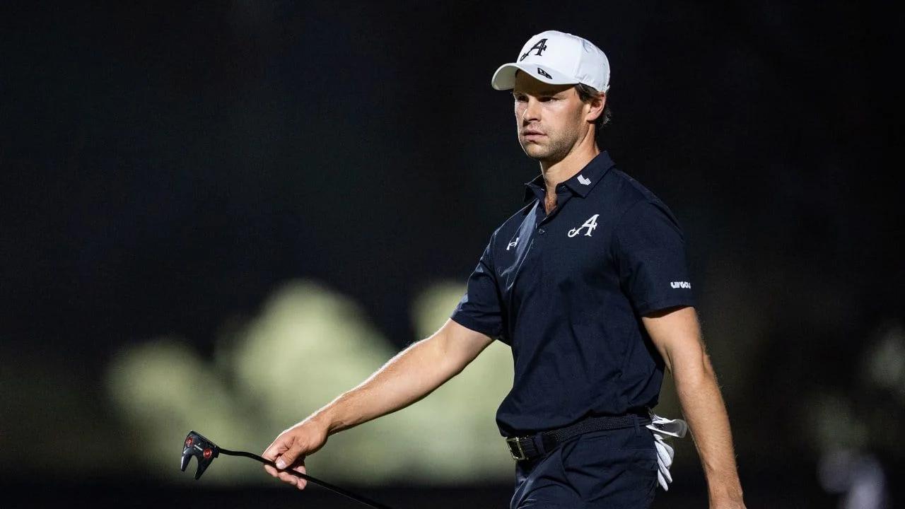 Thomas Detry tijdens LIV Golf Riyadh, zijn debuutseizoen bij 4Aces GC