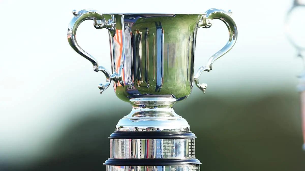 De trofee van de Australian Open