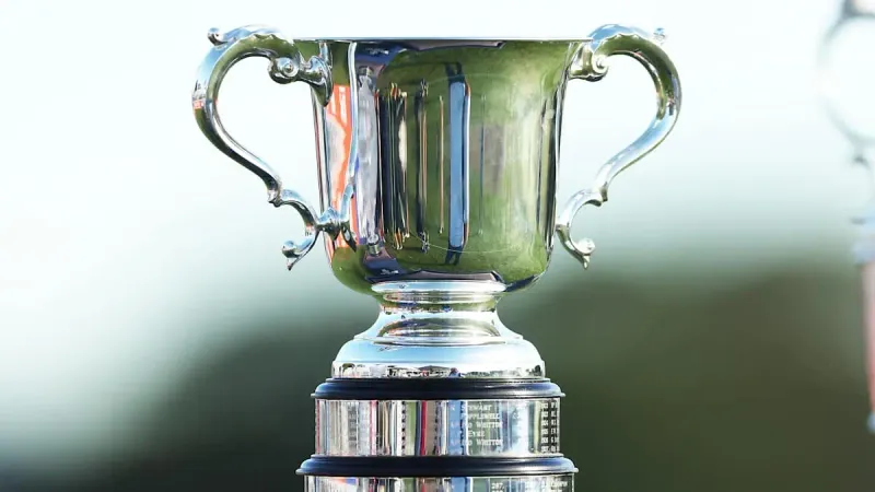 De trofee van de Australian Open