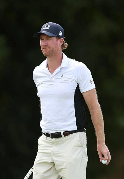 Wil Besseling tijdens de eerste ronde van de Irish Challenge 2026 op Killeen Castle