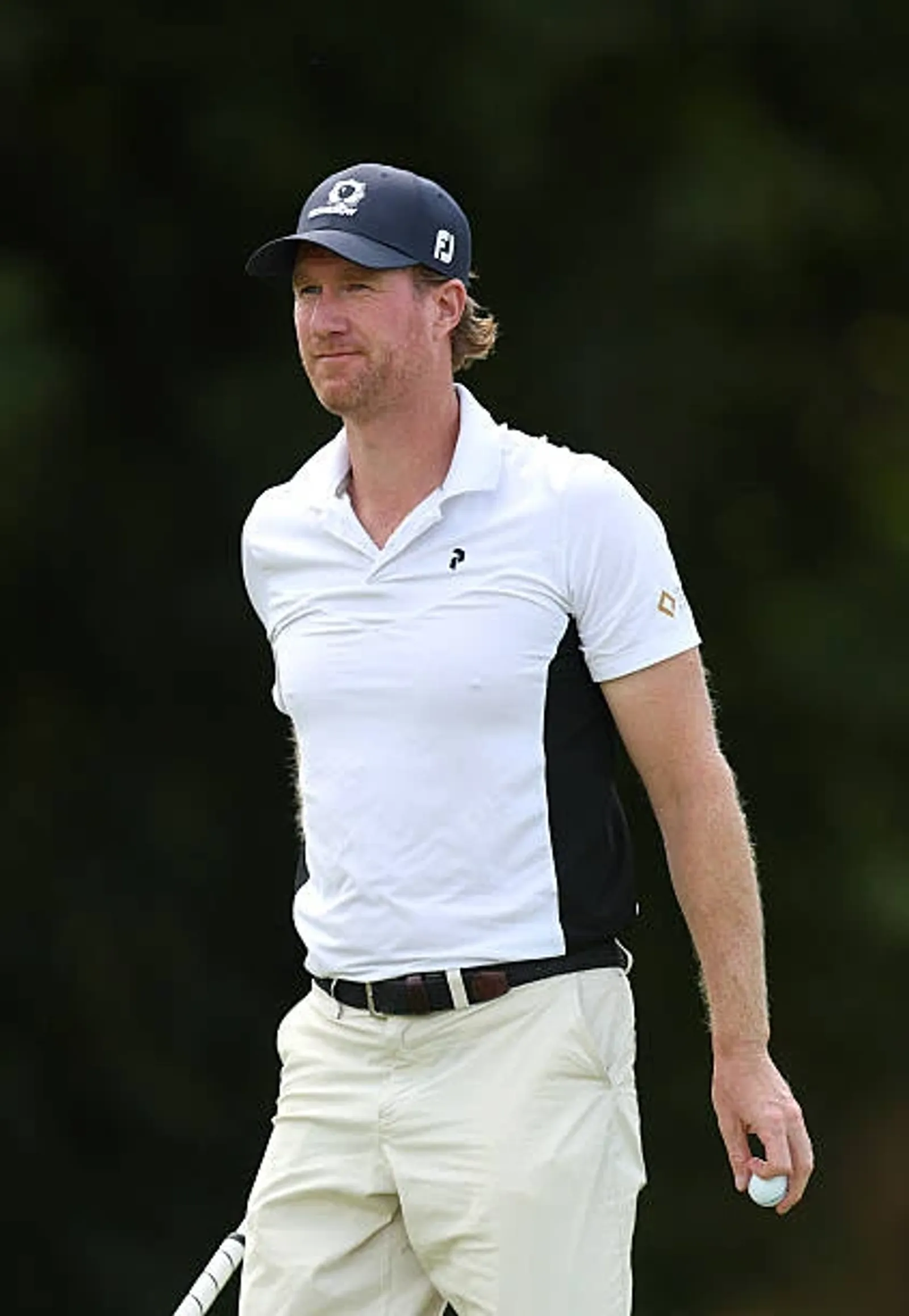 Wil Besseling tijdens de eerste ronde van de Irish Challenge 2026 op Killeen Castle