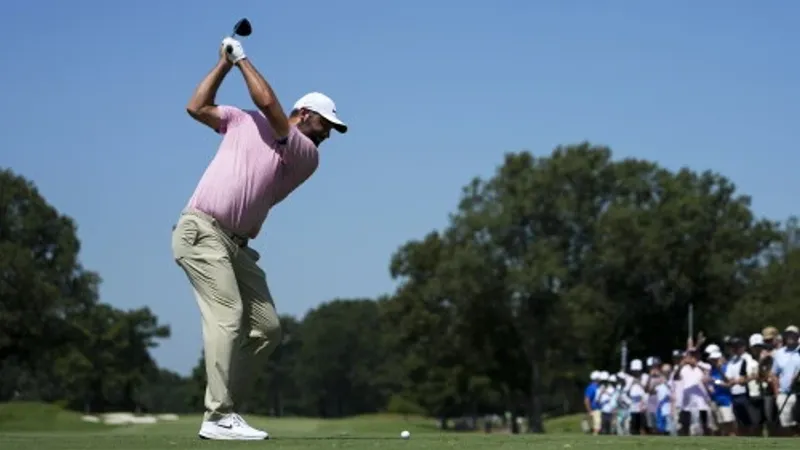 Algemeen beeld van de FedEx St. Jude Championship 2026 tijdens de tweede ronde op TPC Southwind in Memphis