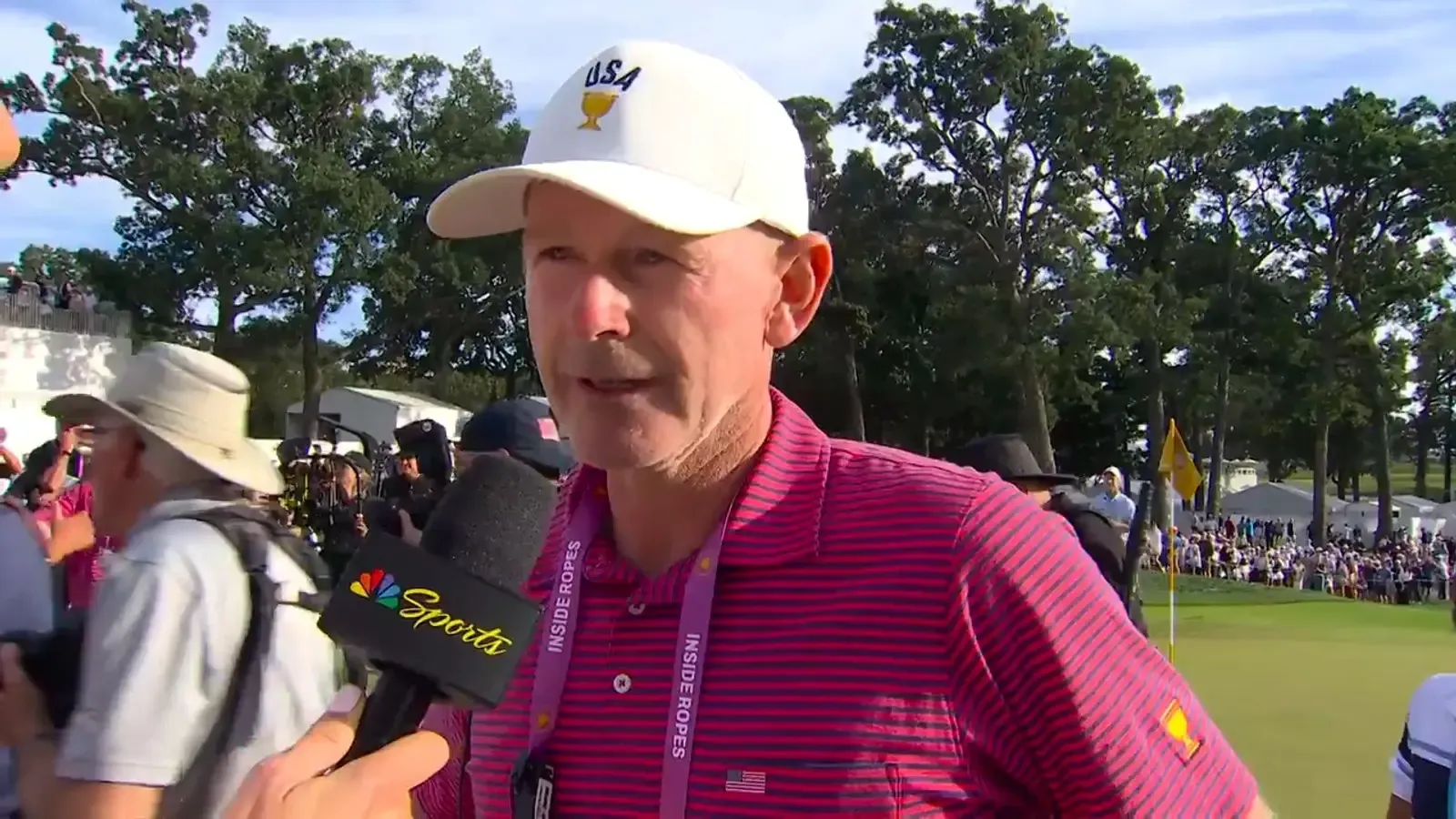 Brandt Snedeker tijdens de Presidents Cup 2026