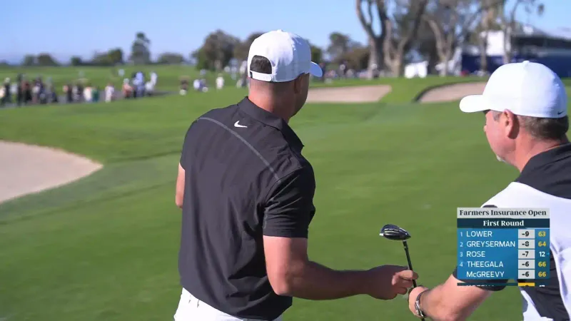 Brooks Koepka tijdens een PGA Tour-toernooi