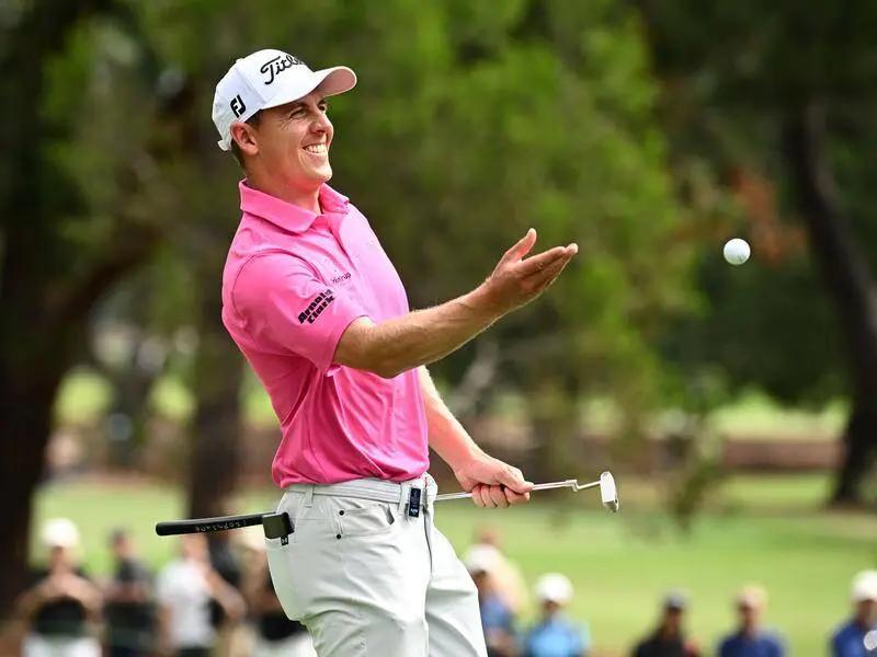 Grant Forrest tijdens de Open de España 2026 op Real Club de Campo Villa de Madrid