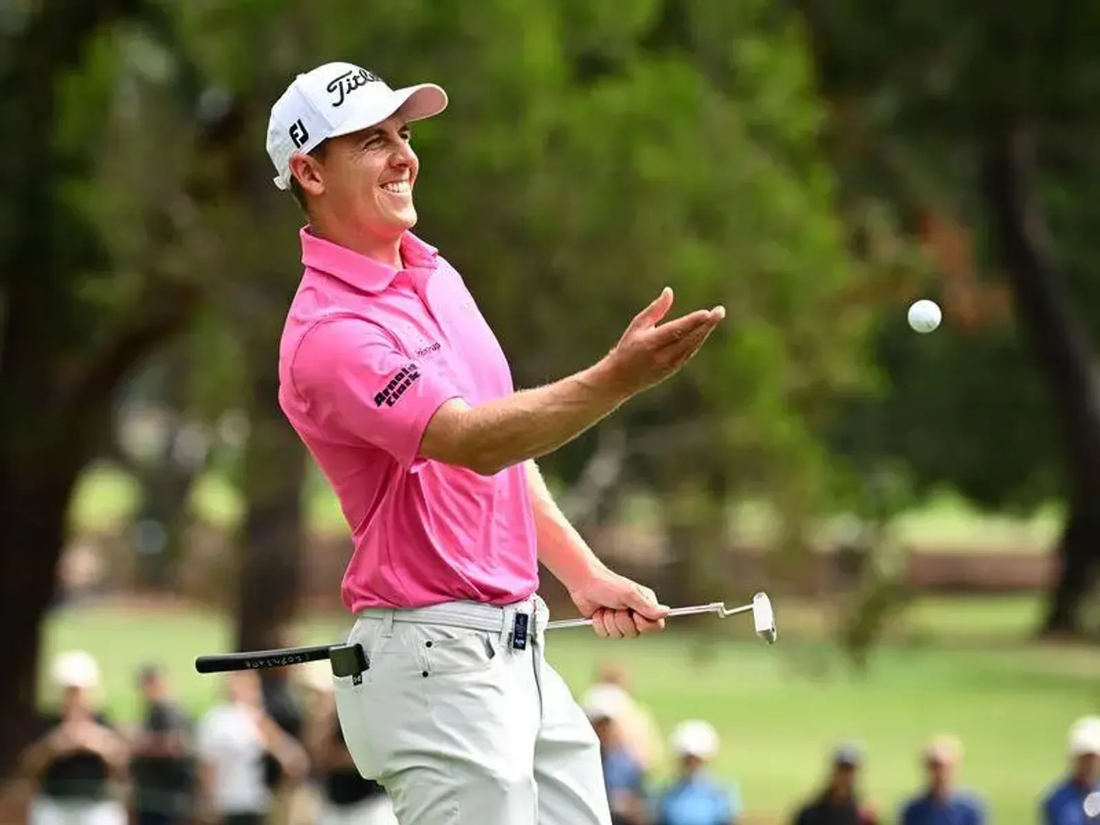 Grant Forrest tijdens de Open de España 2026 op Real Club de Campo Villa de Madrid
