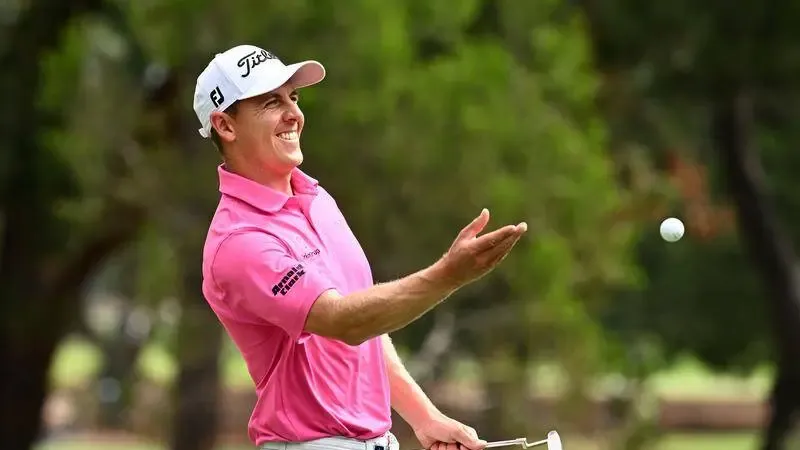 Grant Forrest tijdens de Open de España 2026 op Real Club de Campo Villa de Madrid