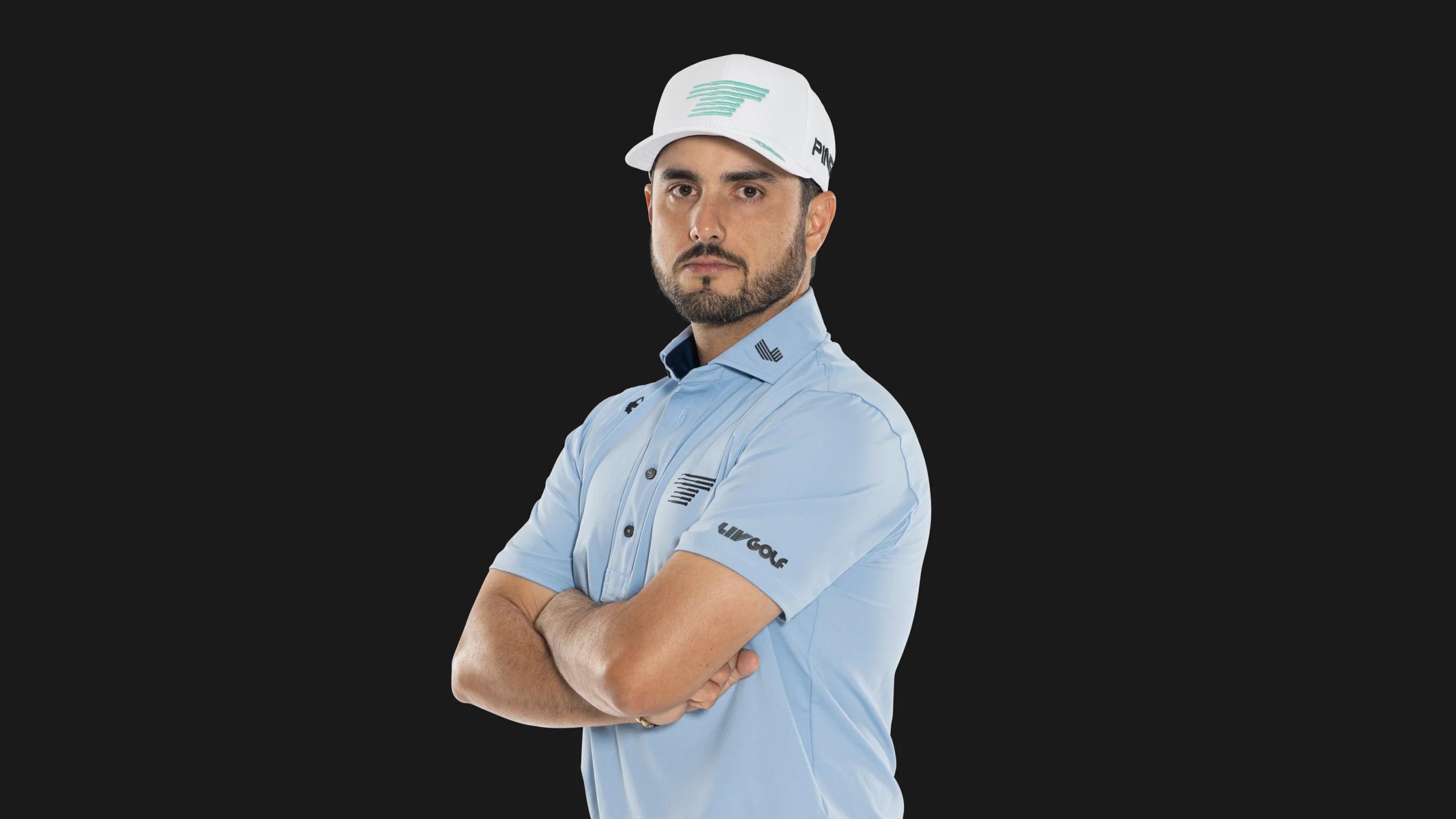 Abraham Ancer tijdens een LIV Golf-evenement