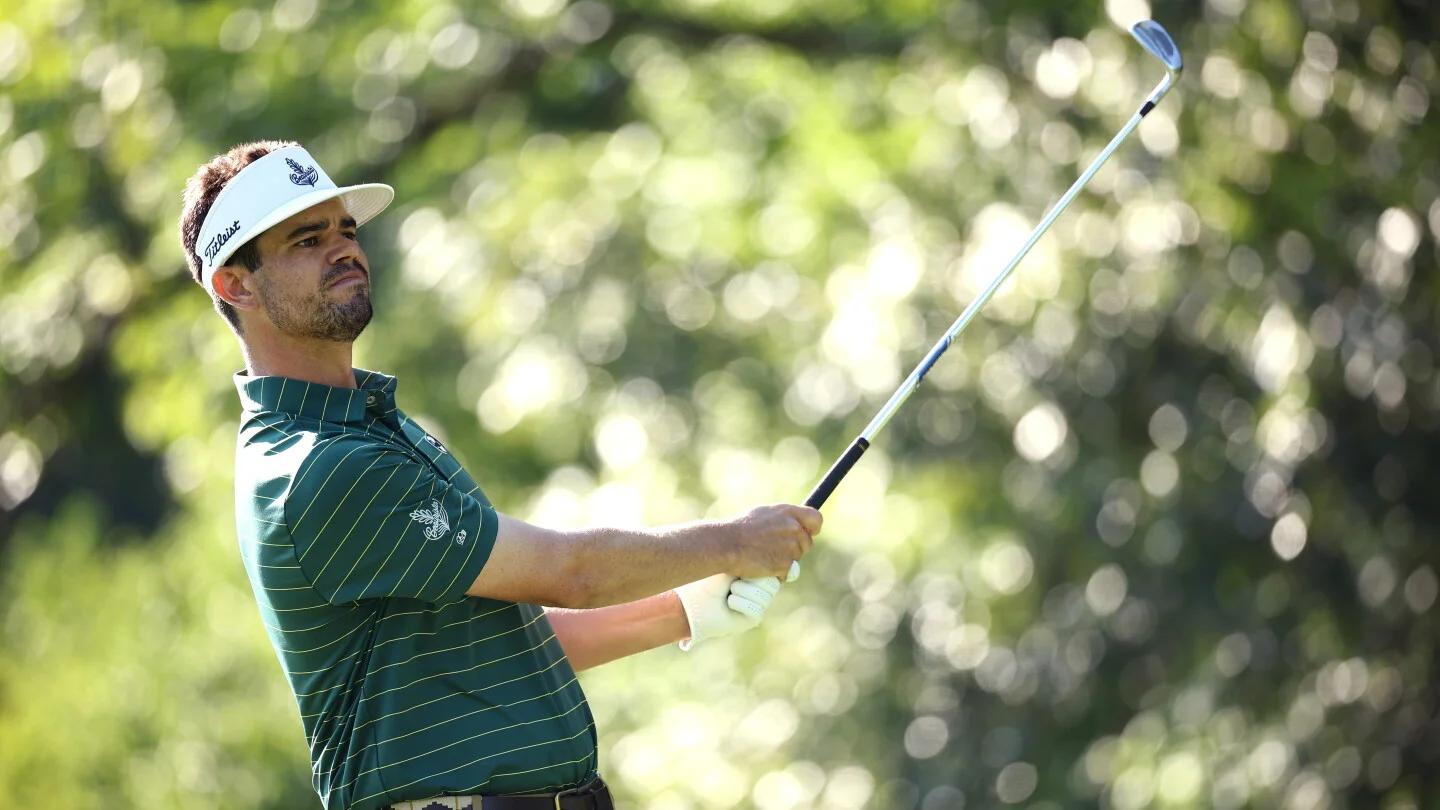 Beau Hossler tijdens de Wyndham Championship 2026
