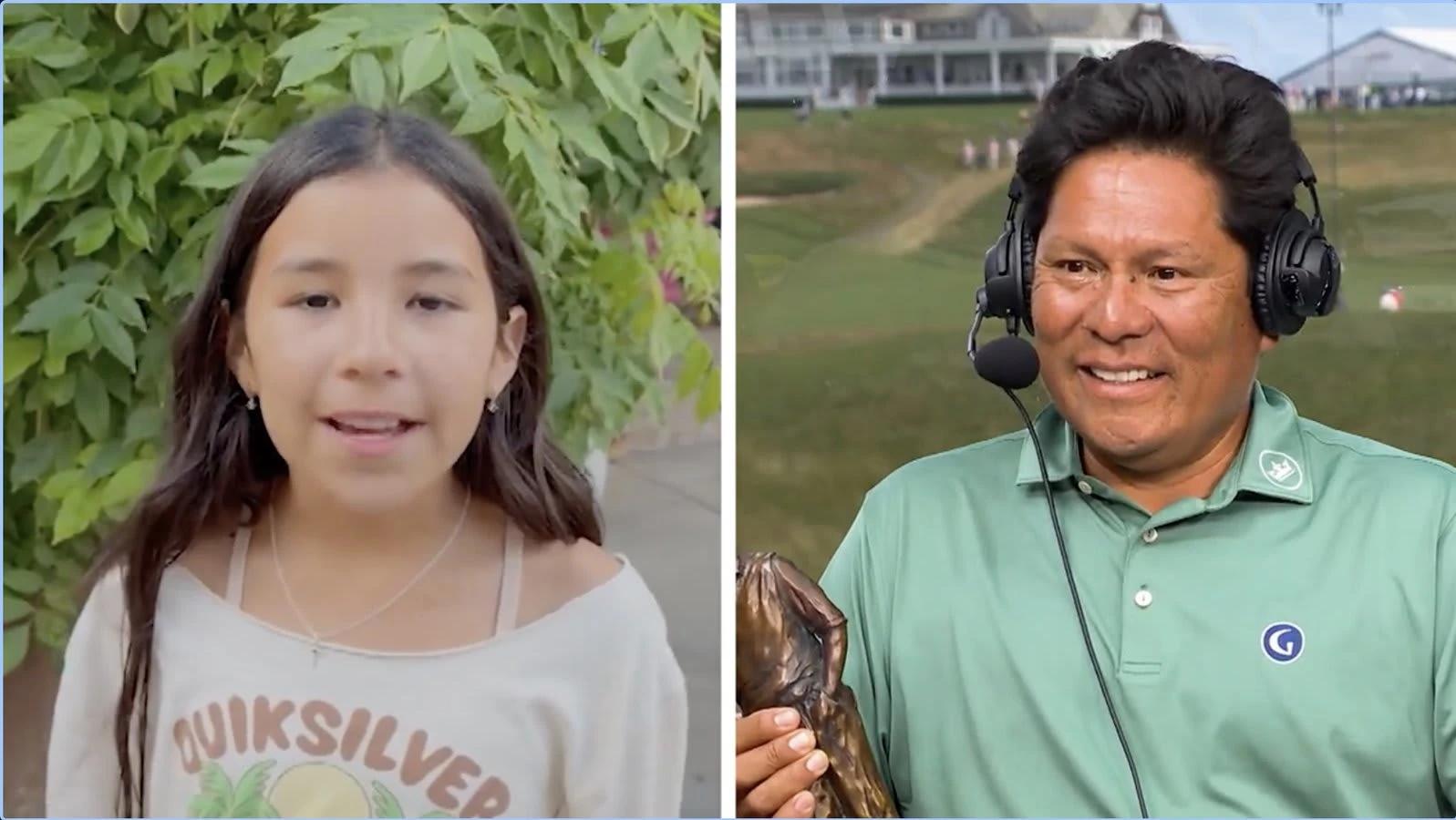 Notah Begay III wordt verrast met de Payne Stewart Award 2026