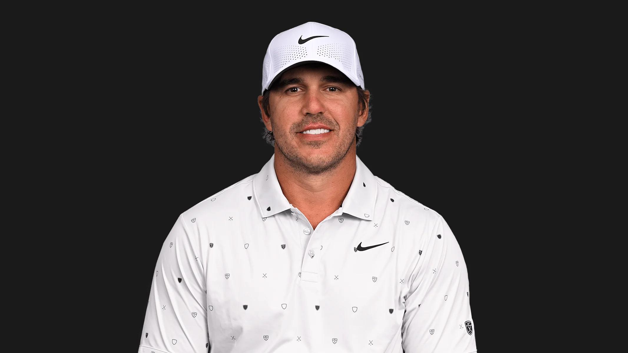 Brooks Koepka tijdens een golftoernooi