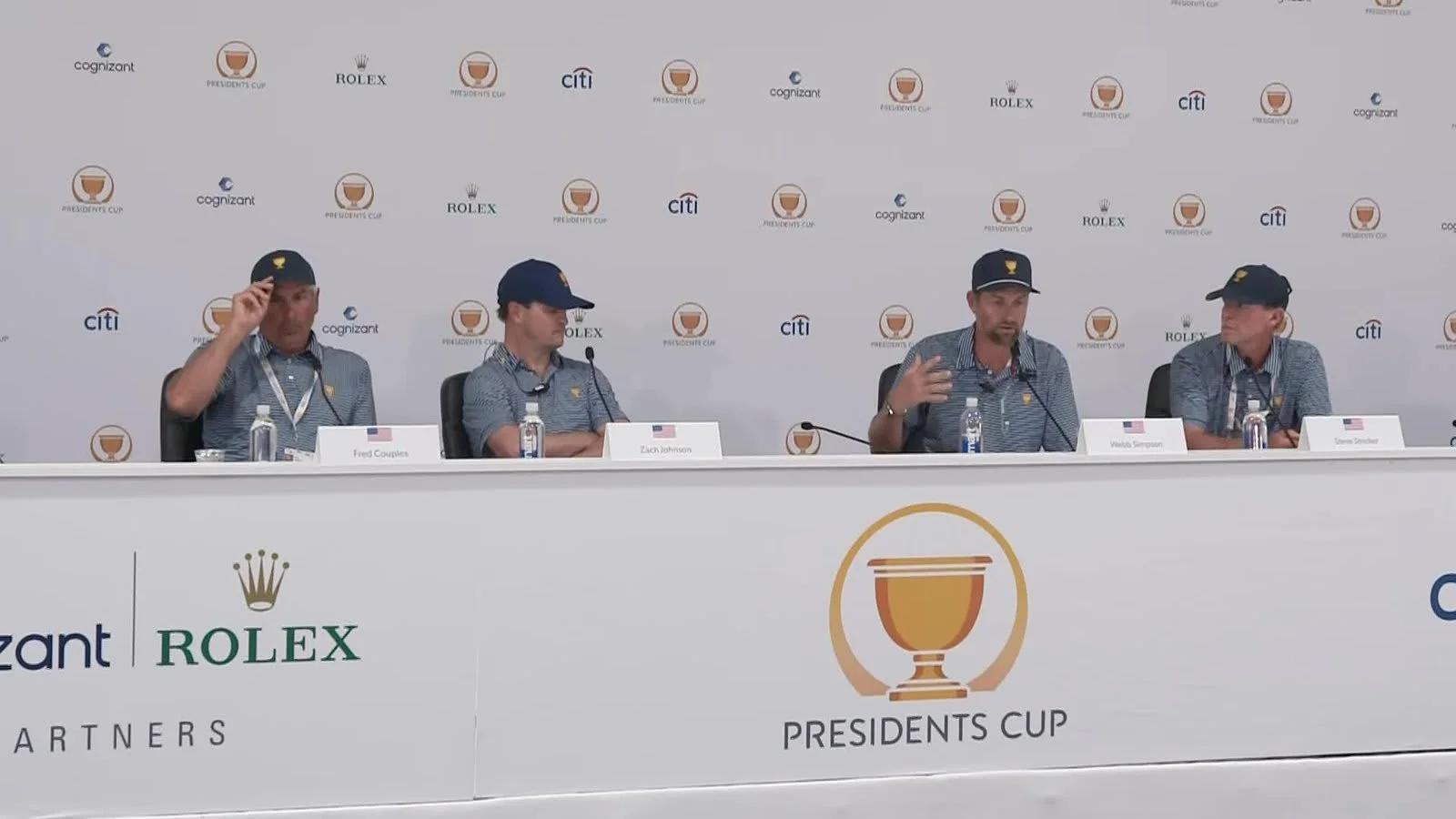 Webb Simpson bespreekt zijn rol als assistent-kapitein voor de Presidents Cup 2026
