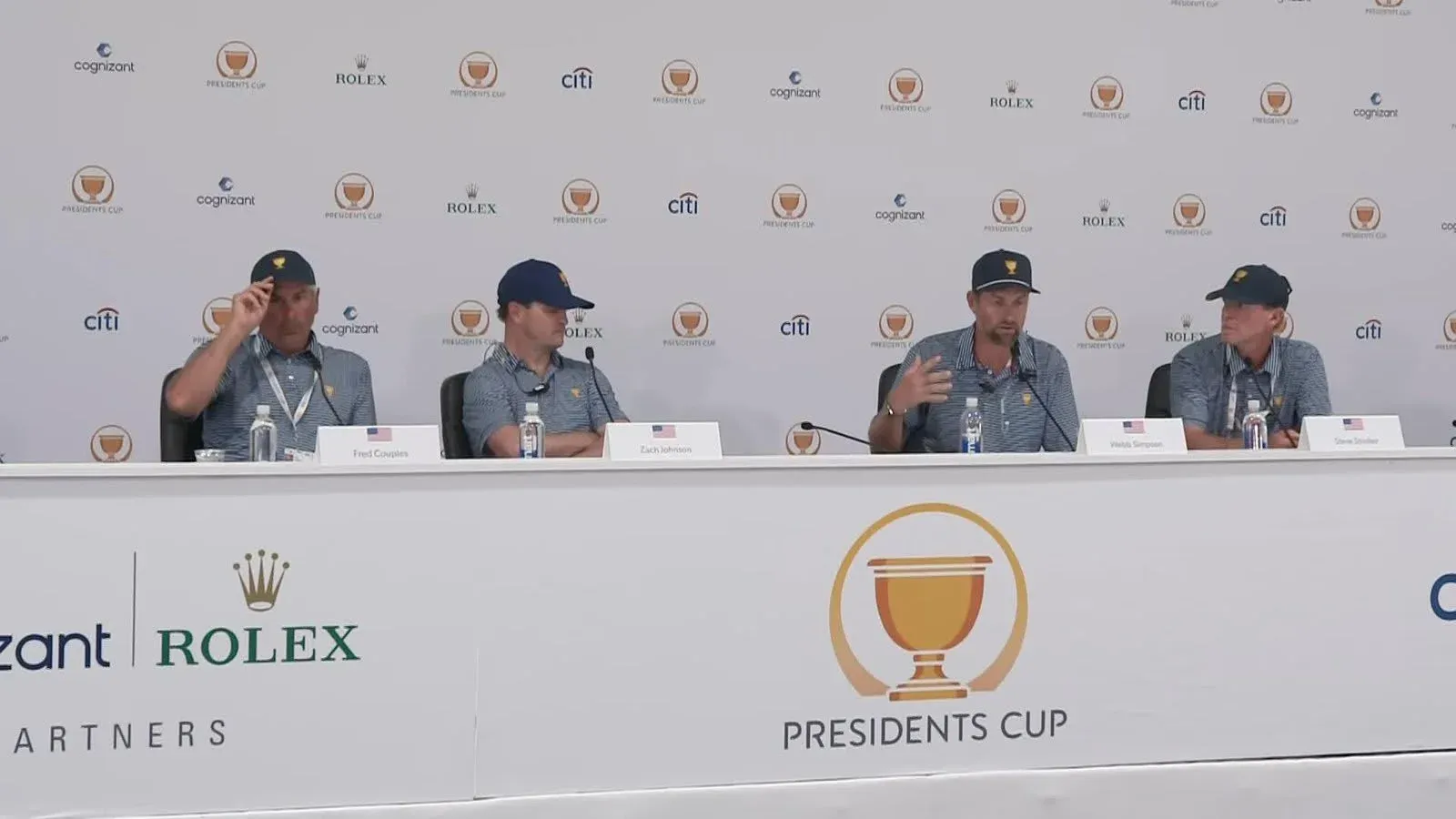 Webb Simpson bespreekt zijn rol als assistent-kapitein voor de Presidents Cup 2026