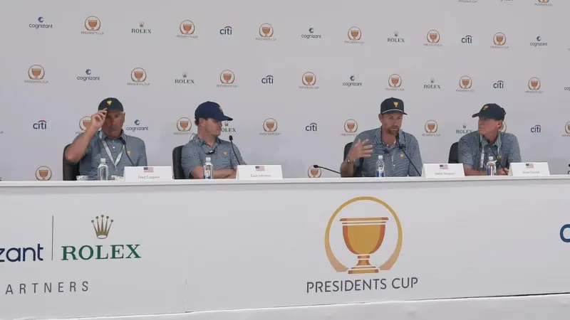 Webb Simpson bespreekt zijn rol als assistent-kapitein voor de Presidents Cup 2026