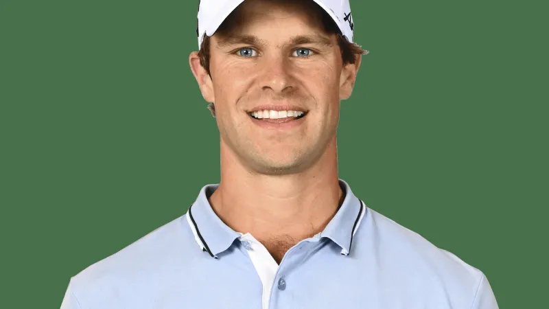 Thomas Detry, archieffoto van zijn officiële PGA Tour-profiel