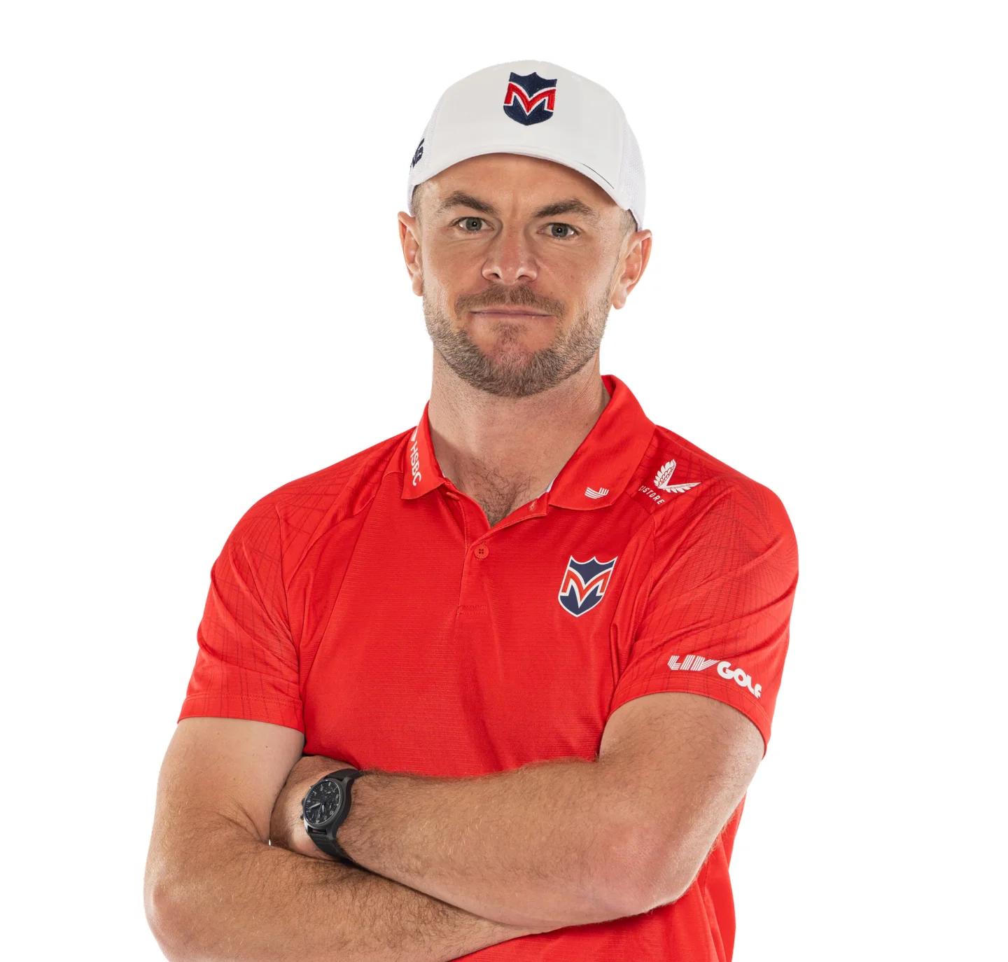Laurie Canter tijdens LIV Golf Indianapolis 2026