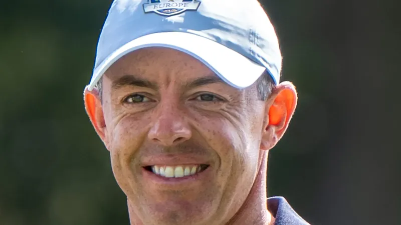 Rory McIlroy tijdens de Ryder Cup van 2025