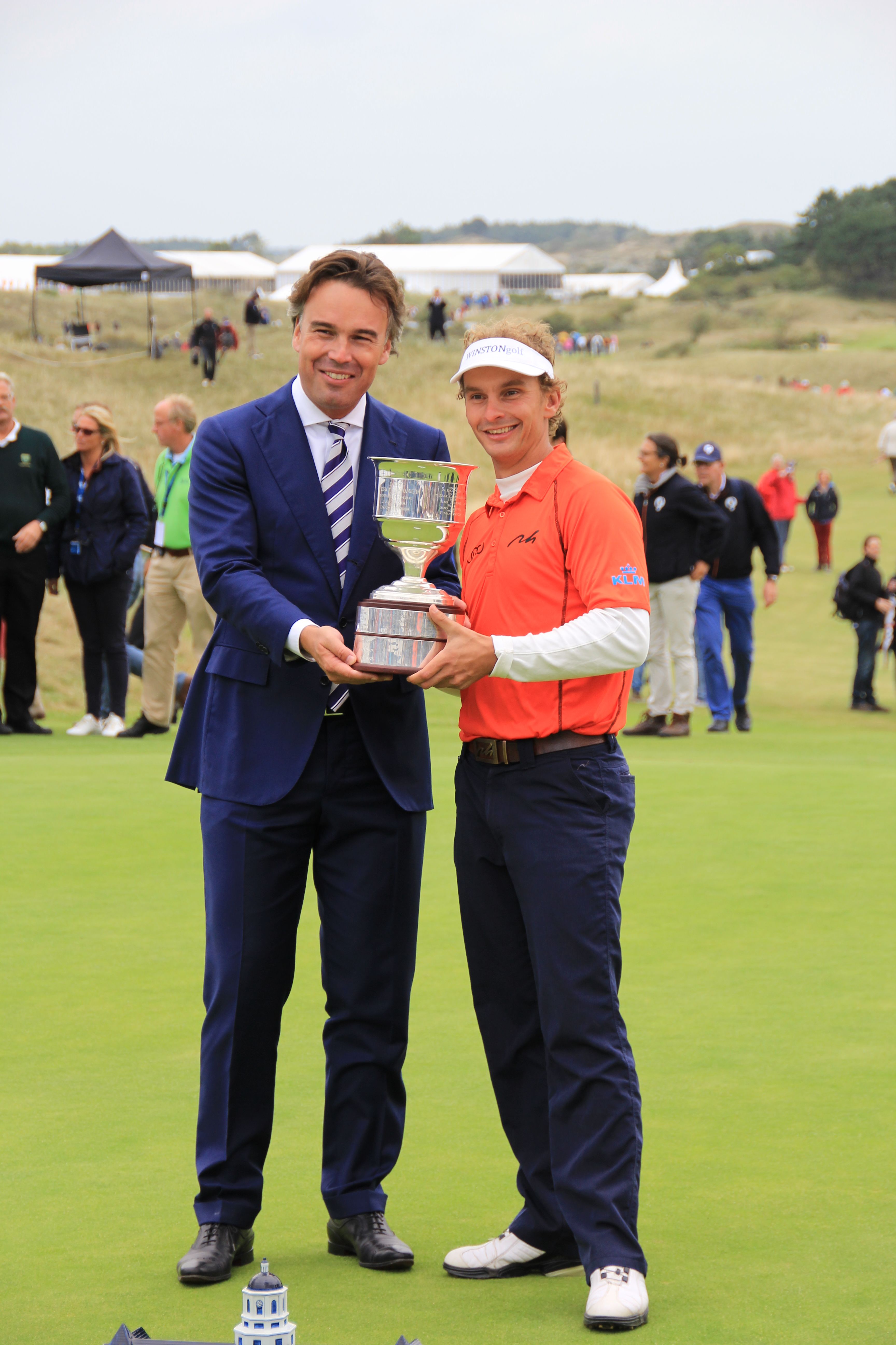 Joost Luiten tijdens het KLM Open