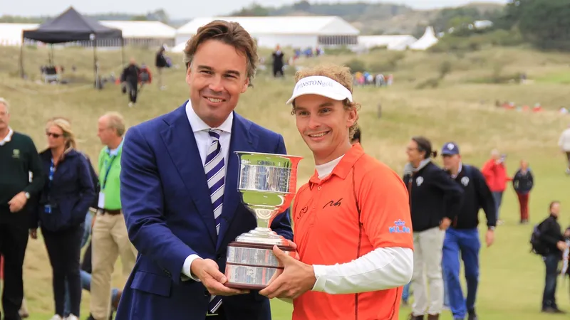 Joost Luiten tijdens het KLM Open