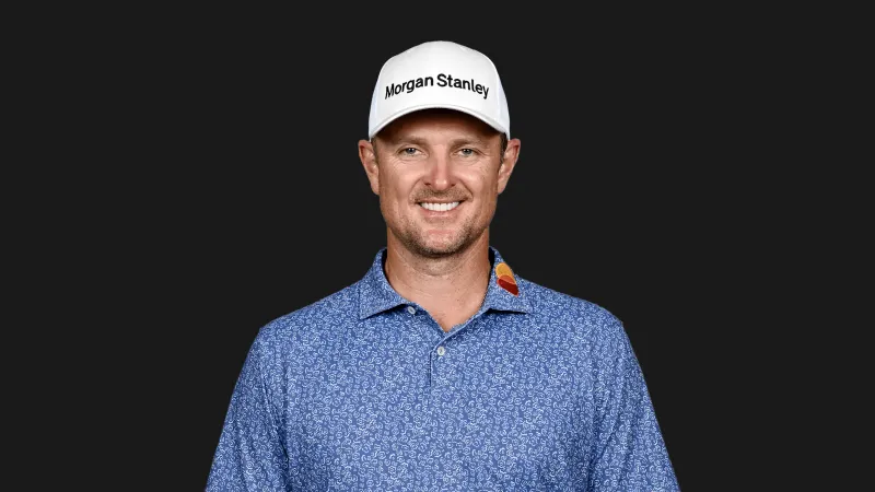 Justin Rose tijdens een moment op de DP World Tour