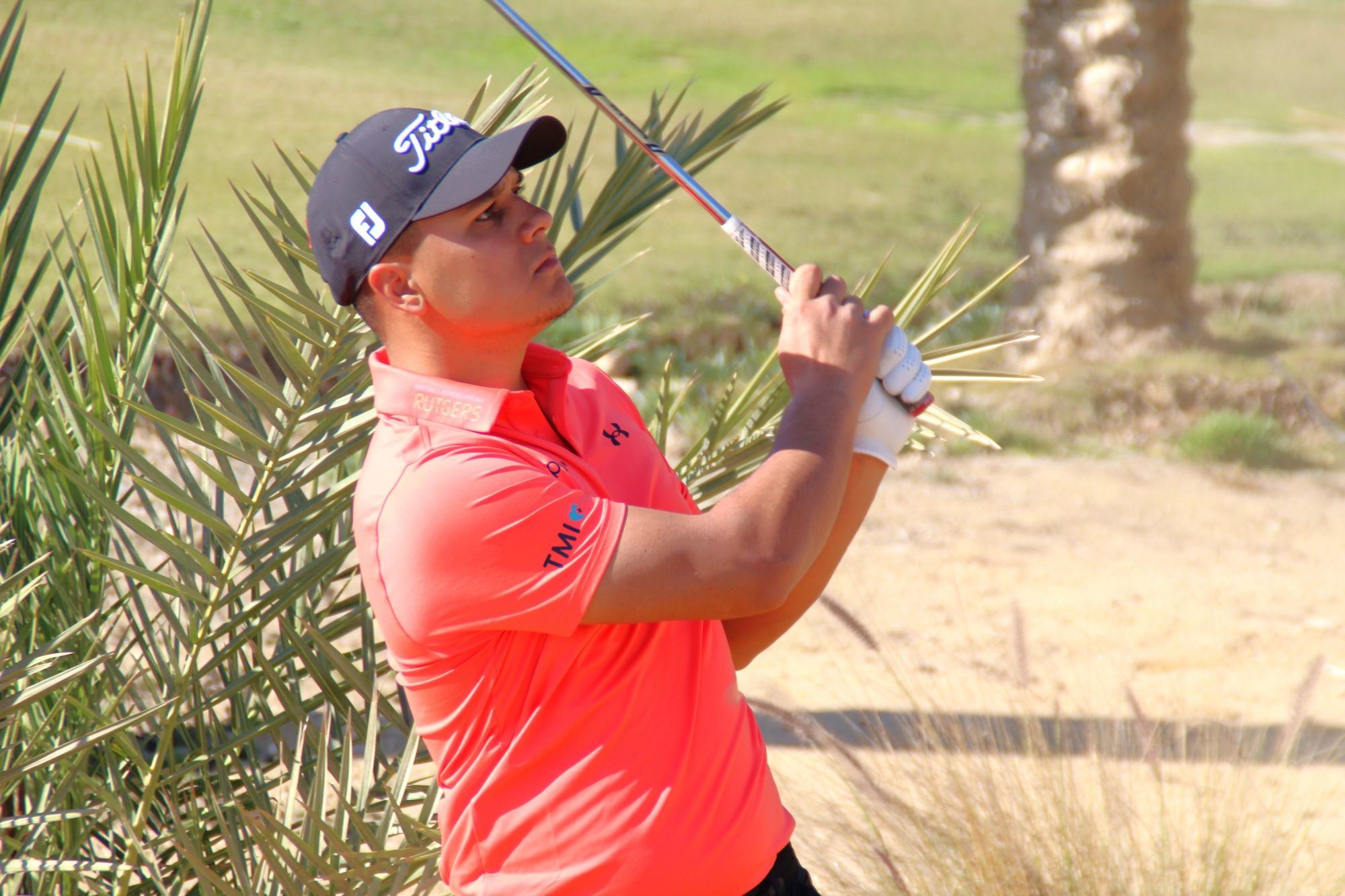 Mike Toorop tijdens de Red Sea Egyptian Classic 2024 (archiefbeeld)
