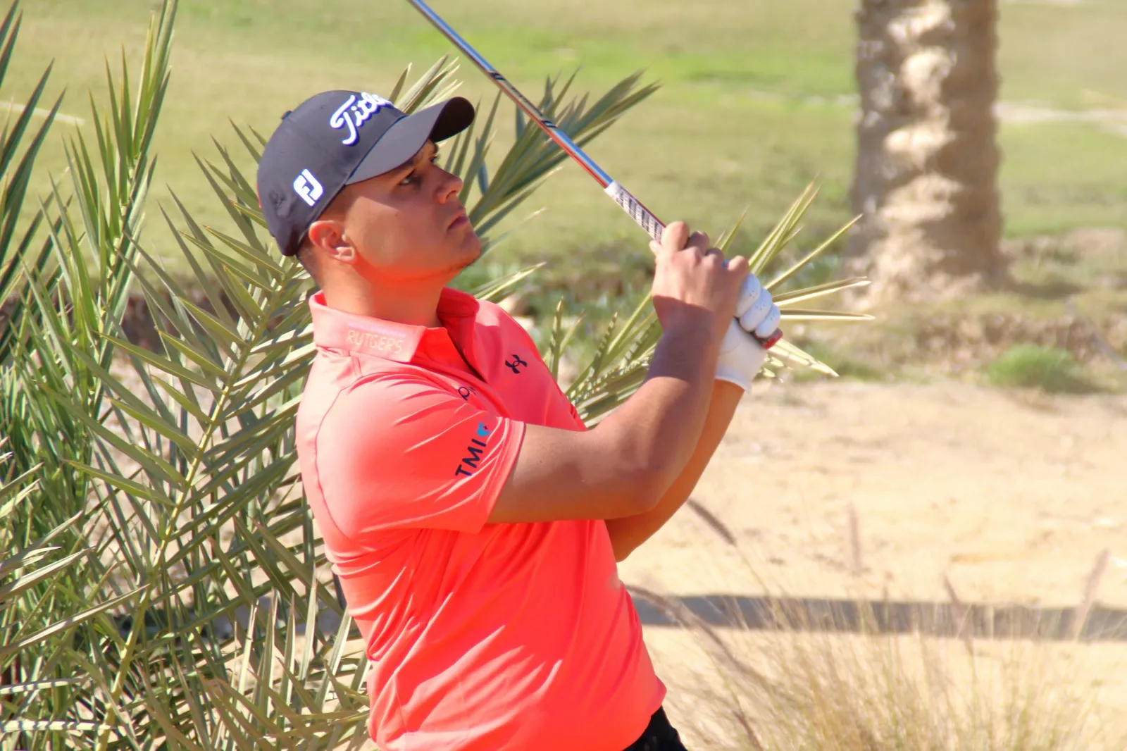 Mike Toorop tijdens de Red Sea Egyptian Classic 2024 (archiefbeeld)