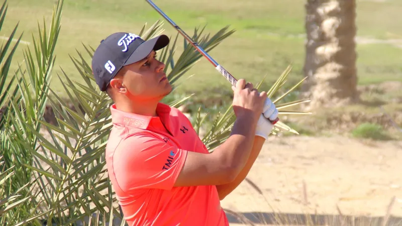 Mike Toorop tijdens de Red Sea Egyptian Classic 2024 (archiefbeeld)