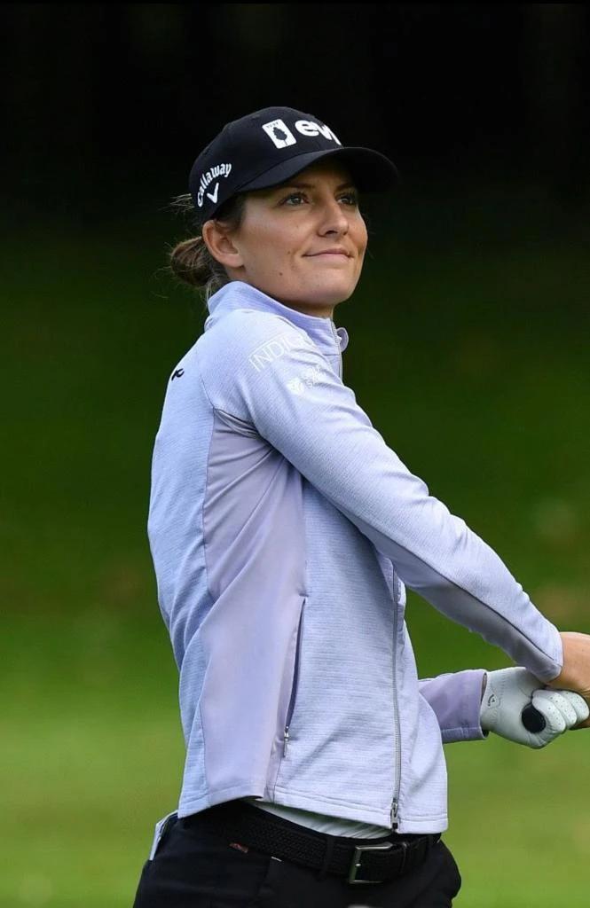 Anne van Dam tijdens de Irish Open 2022 (archiefbeeld)