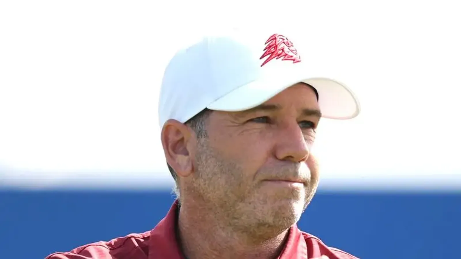 Sergio Garcia tijdens een golftoernooi