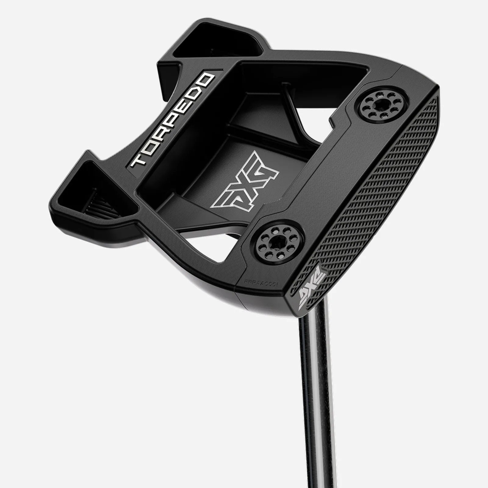 PXG Torpedo ZT putter in zwart met gefreesd Pyramid-faceontwerp