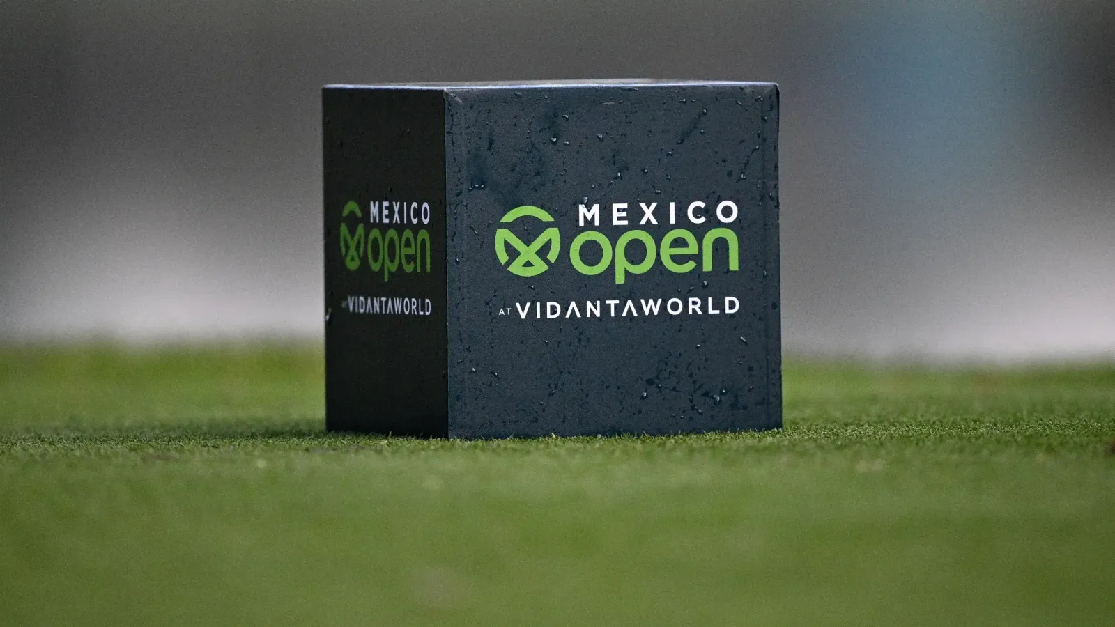 Bord van de Mexico Open at VidantaWorld op de golfbaan