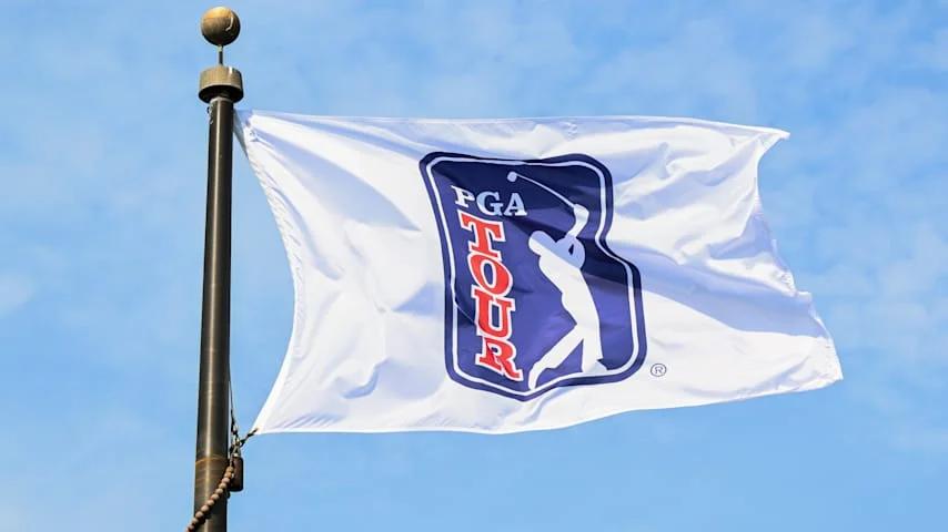 PGA Tour-vlag, symbolische afbeelding bij nieuwsbericht over titelsponsoring