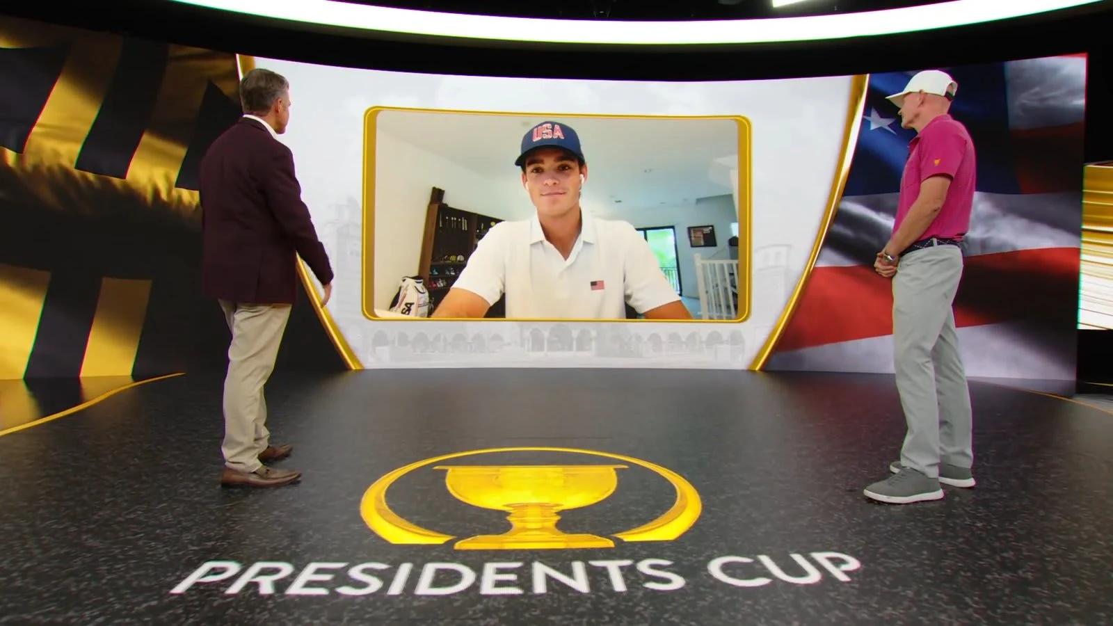 Jackson Koivun, captain's pick van Team USA voor de Presidents Cup 2026