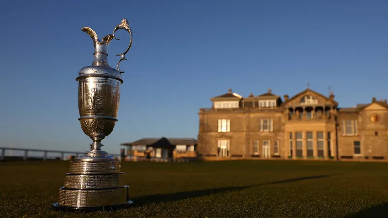 Logo van The R&A, de organisator van The Open Championship op St Andrews