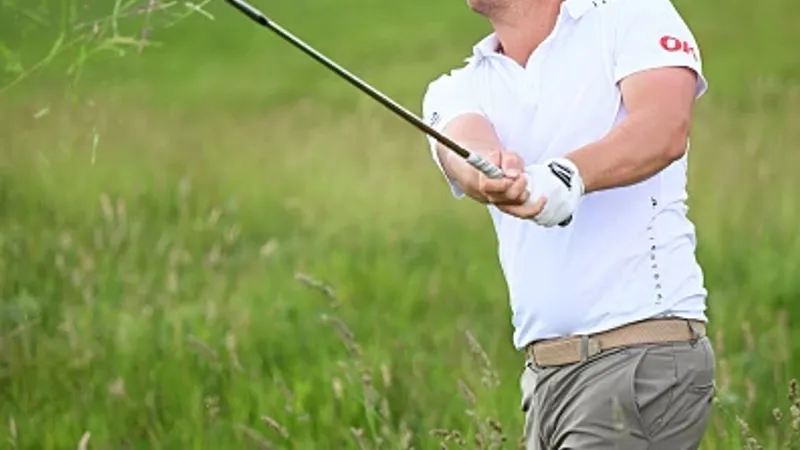 Darius van Driel tijdens de KLM Open 2026
