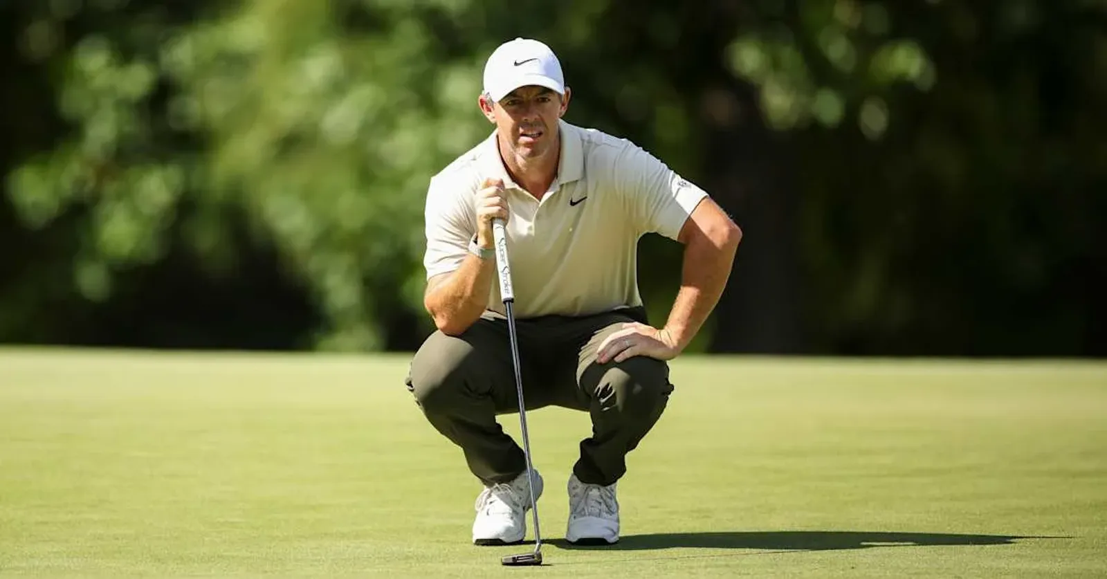 Rory McIlroy tijdens de eerste ronde van het BMW Championship 2026