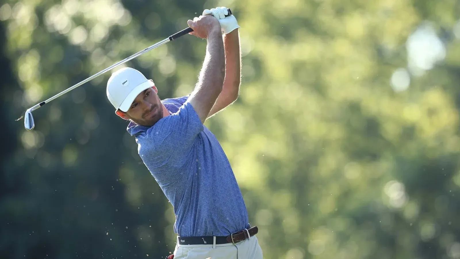 Aaron Wise tijdens de Wyndham Championship 2026