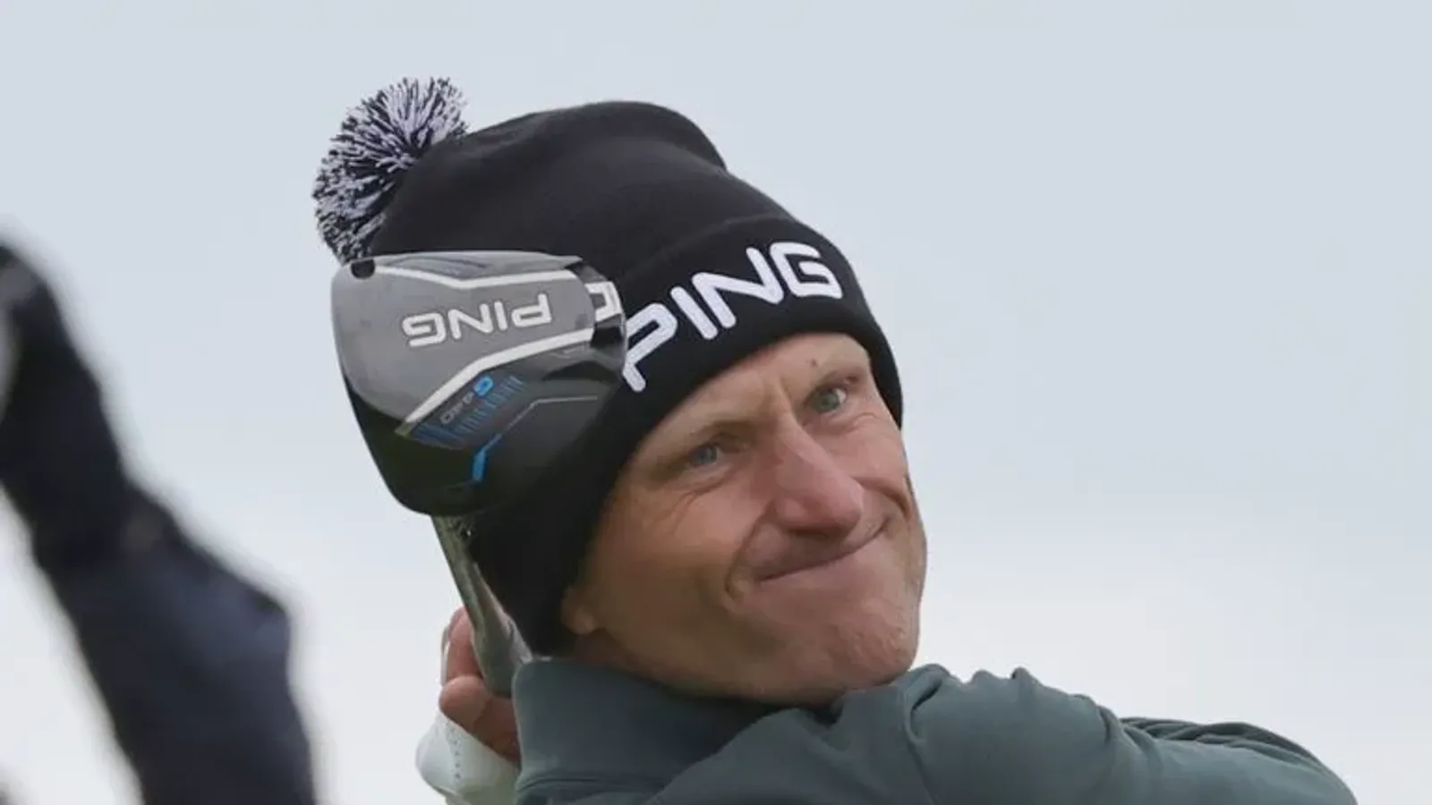Adrian Meronk viert zijn titel bij het Alfred Dunhill Links Championship 2026 op de Old Course in St Andrews