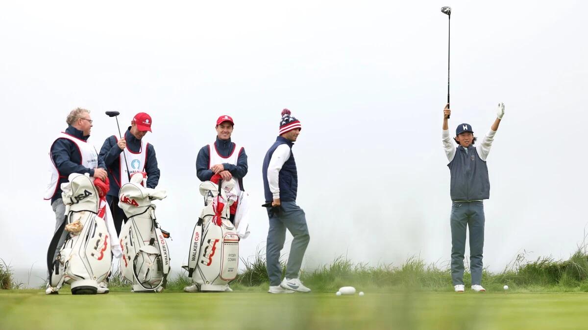 Sfeerbeeld van de Walker Cup 2026 op Lahinch Golf Club
