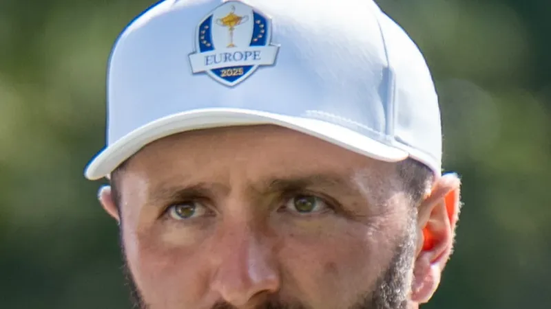 Jon Rahm tijdens de Ryder Cup van 2025