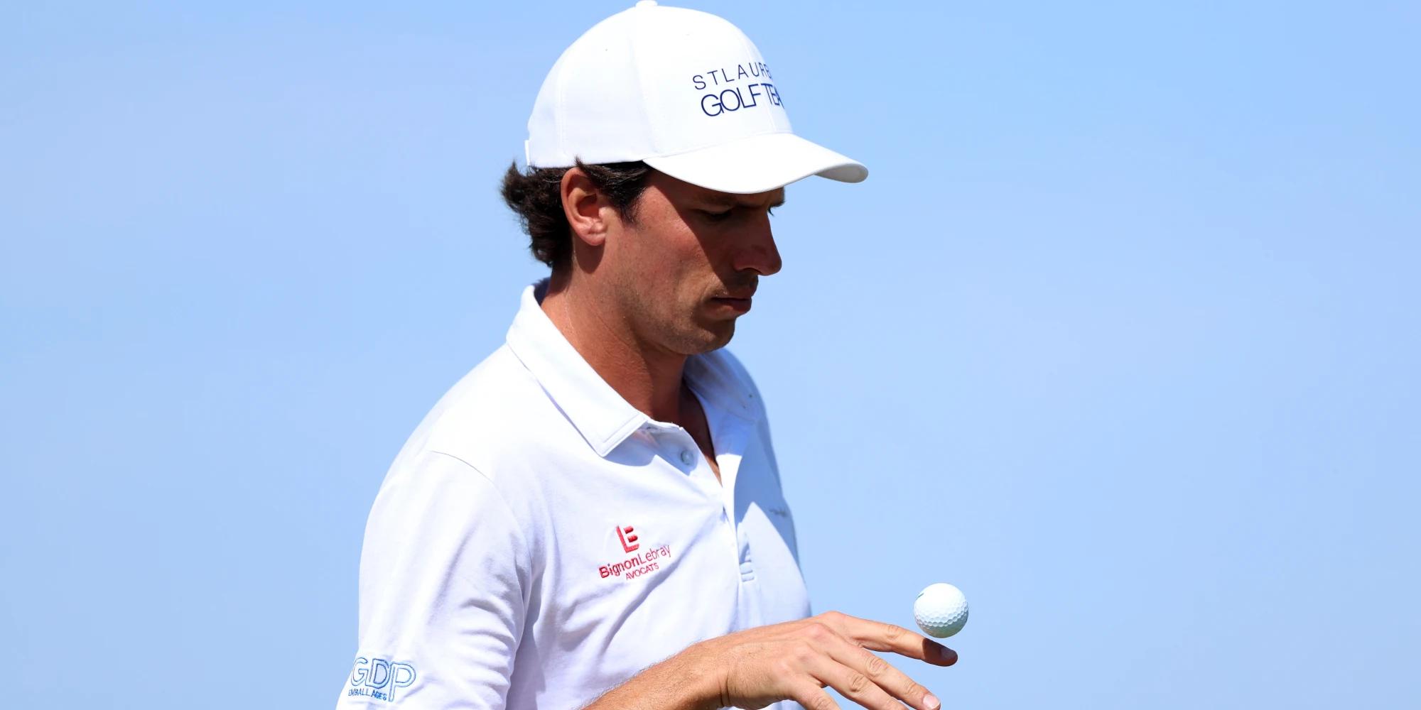 Félix Mory tijdens de eerste ronde van het Danish Golf Championship 2026