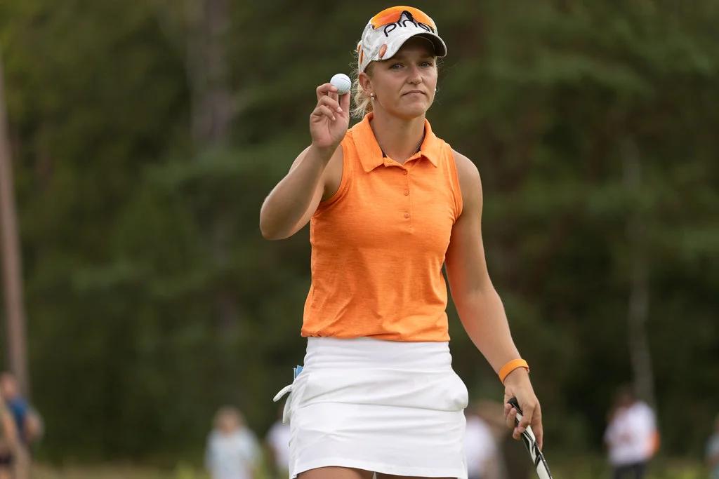 Romy Meekers tijdens de Dutch Ladies Open (archiefbeeld, 2024)