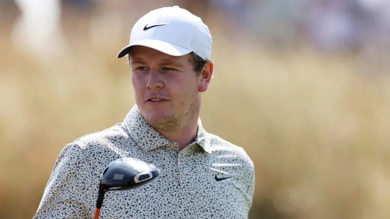 Robert MacIntyre tijdens The Open Championship in juli 2026