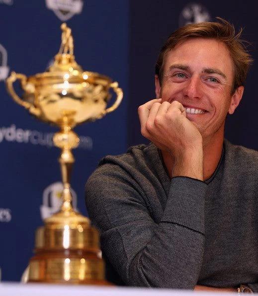Nicolas Colsaerts met de Ryder Cup