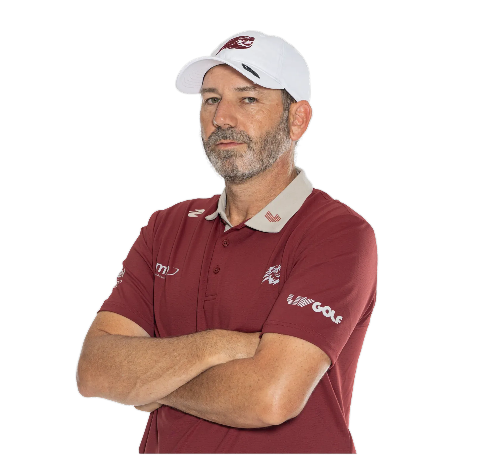 Sergio García tijdens een golftoernooi